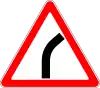 Dangerous curve to the right