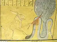 Apep being slain