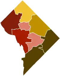 Race by ward 2010