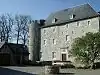 Raeren Castle: tower and north wall with gate