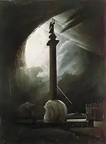 Alexander Column in a Thunderstorm