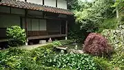 Pond on north side of Shōin. Main Hall on the left