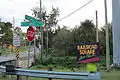 Entrance to Railroad Square.