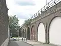 The viaduct at Deptford.