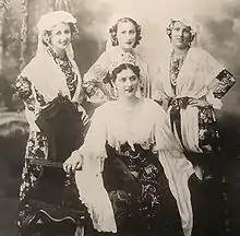 Italian Brazilian girls in Caxias do Sul, 1934.