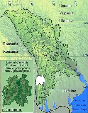 Plopi is located in Cantemir