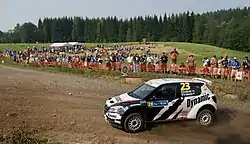 Michał Kościuszko at 2010 Finland Rally