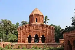 Ek-ratna Ramchandraji temple at Guptipara, Hooghly district