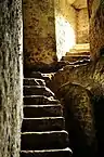 Stairs inside the villa