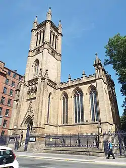 98 Ingram Street, Ramshorn Theatre, Former St Paul's And St David's Church, (Church Of Scotland) And Churchyard And Boundary Railings