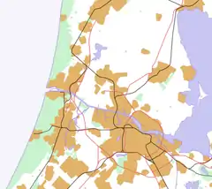 Amsterdam Holendrecht is located in Northern Randstad