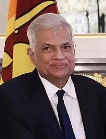  Democratic Socialist Republic of Sri LankaRanil WickremesinghePresident of Sri Lanka