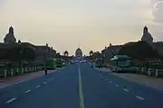 Rashtrapati Bhavan seen from Rajpath