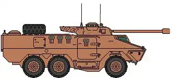 Ratel 90mm