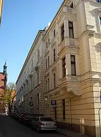 Facade on Jezuicka Street