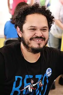 González at the 2018 Texas Book Festival