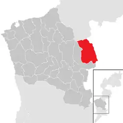 Location within Oberwart district