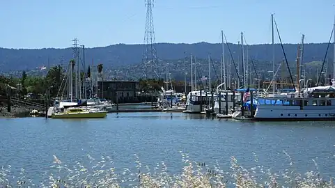 Boats docked