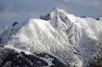 View from the foot of the Hohe Munde