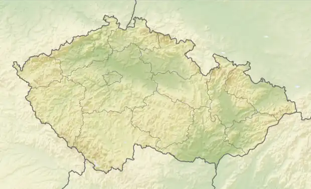 Mikulovice is located in Czech Republic