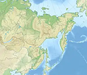 Koryak Mountains is located in Far Eastern Federal District