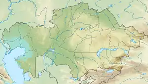 Lake Zaysan is located in Kazakhstan