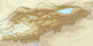 Map showing the location of Jel-Tiybes Botanical Reserve