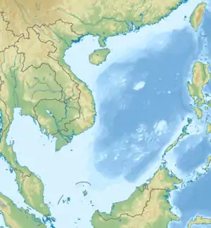 Dangerous Ground is located in South China Sea