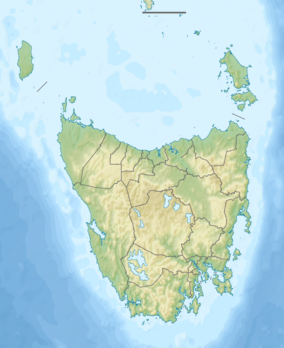 Giblin Peak is located in Tasmania