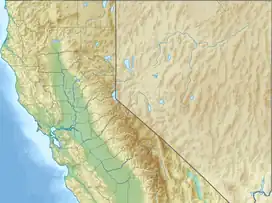 Map showing the location of Yolo Bypass