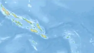 Nonda is located in Solomon Islands