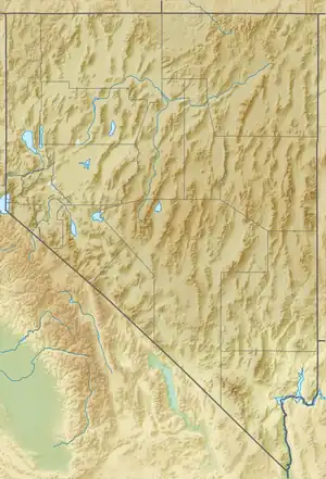 Las Vegas Valley is located in Nevada