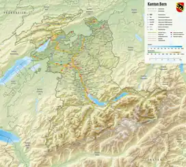 Lake Thun  Thunersee is located in Canton of Bern