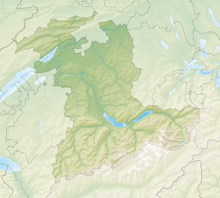 Port is located in Canton of Bern