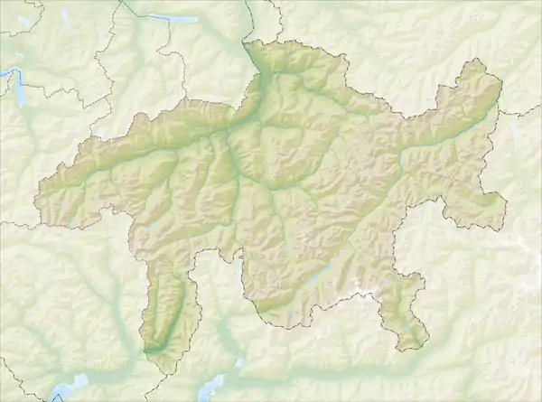 Roveredo is located in Canton of Graubünden