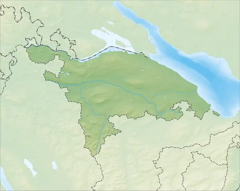 Bottighofen is located in Canton of Thurgau