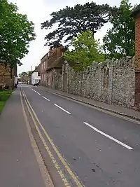 St John's Priory, including the ruins of the Priory