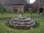 Cross in the churchyard of St George's Church