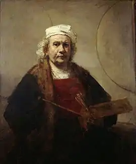 Rembrandt van Ryn, Self Portrait in Old Age, purchased from Agnew's in 1888 by Sir E. C. Guinness, present owner: The Iveagh Bequest, Kenwood House.