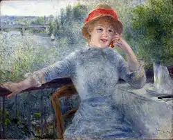 Portrait of Alphonsine Fournaise, 1879, Musée d'Orsay, Paris, France