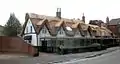 Thatching in progress, May 2007