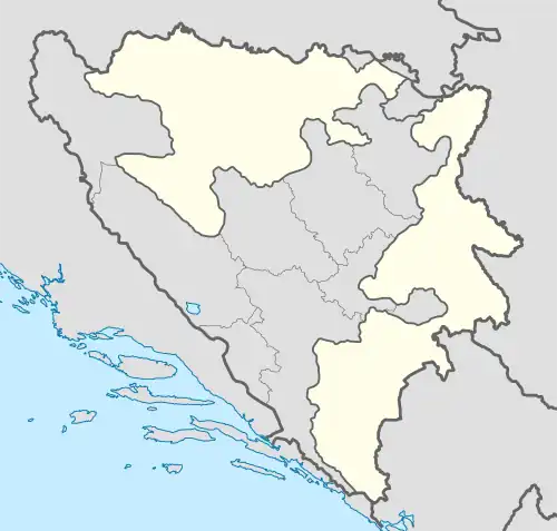 Jošanica is located in Republika Srpska