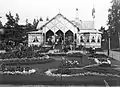 Restaurant designed by Theodor Höijer, photographed in the 1900s.