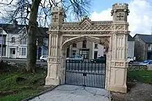 Gateway to the Church of Saint Mary