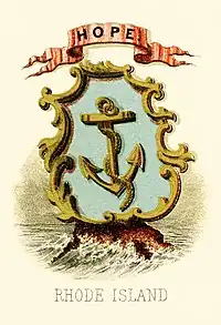 Rhode Island state coat of arms