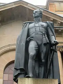 RichardBourkeLibraryStatue