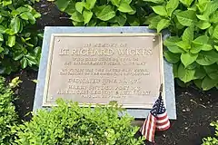 Lieutenant Richard Wickes memorial