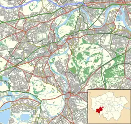 Cassel Hospital is located in London Borough of Richmond upon Thames