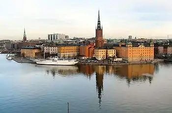 View of Riddarholmen