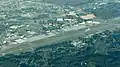 Aerial view of the Riga International Airport